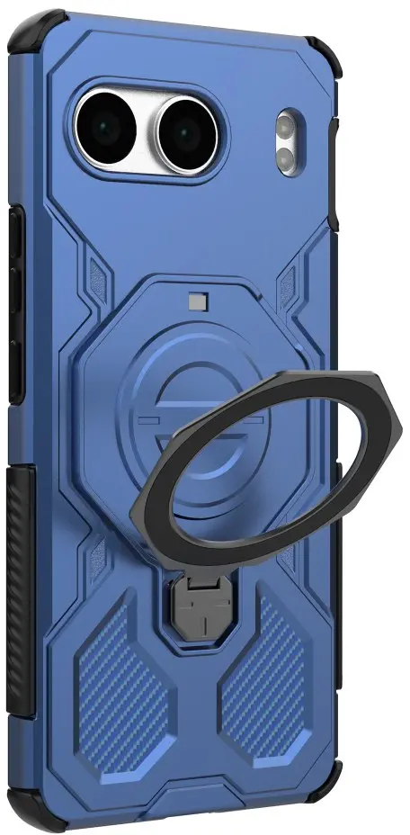 OnePlus Nord 4 Hoesje MagSafe 360° Standaard Blauw afbeelding 7
