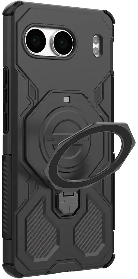 OnePlus Nord 4 Hoesje MagSafe 360° Standaard Zwart afbeelding 7