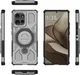 Motorola Edge 50 Hoesje MagSafe 360° Standaard Grijs afbeelding 8