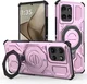 Motorola Edge 50 Hoesje MagSafe 360° Standaard Roze