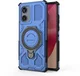 Motorola Edge 50 Fusion Hoesje MagSafe 360° Standaard Blauw afbeelding 5