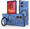 Motorola Edge 50 Fusion Hoesje MagSafe 360° Standaard Blauw
