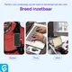 SBG Magnetische Magsafe Riemclip met Stand Functie voor Smartphone Zwart afbeelding 4