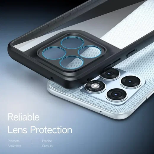 Dux Ducis Aimo Motorola Edge 70 Fusion Hoesje Back Cover Zwart afbeelding 4