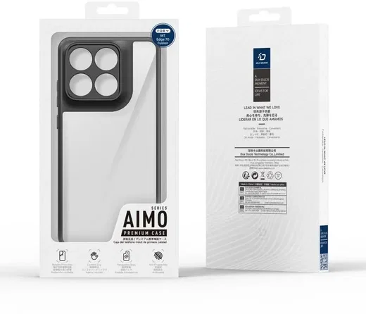 Dux Ducis Aimo Motorola Edge 70 Fusion Hoesje Back Cover Zwart afbeelding 7