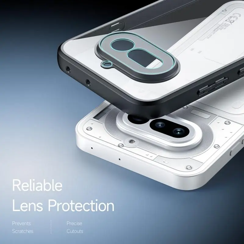 Dux Ducis Aimo Nothing Phone (4a) Hoesje Back Cover Zwart afbeelding 5