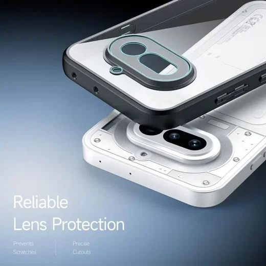 Dux Ducis Aimo Nothing Phone (4a) Hoesje Back Cover Zwart afbeelding 5