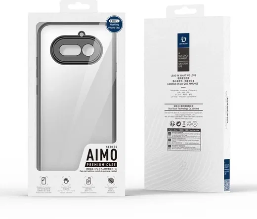 Dux Ducis Aimo Nothing Phone (4a) Hoesje Back Cover Zwart afbeelding 8