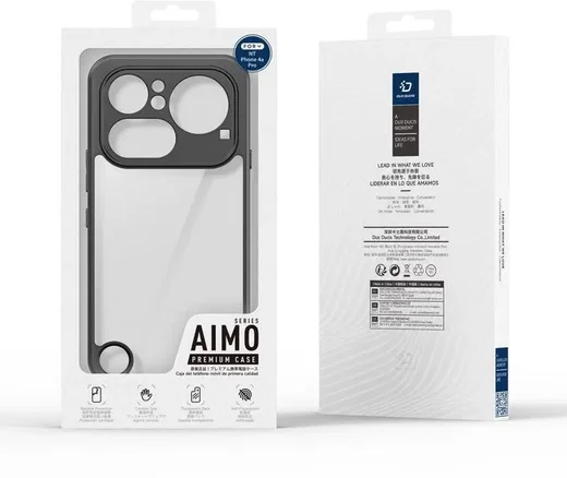 Dux Ducis Aimo Nothing Phone (4a) Pro Hoesje Back Cover Zwart afbeelding 8