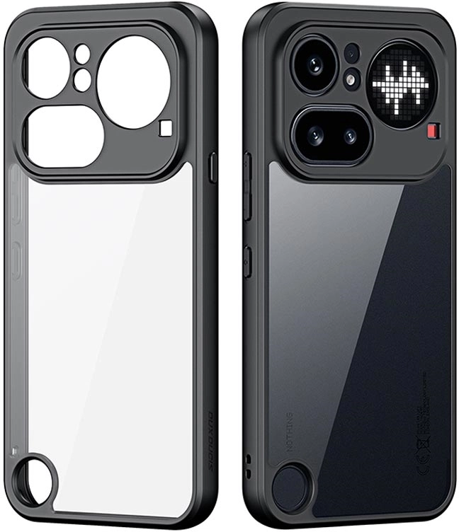 Dux Ducis Aimo Nothing Phone (4a) Pro Hoesje Back Cover Zwart afbeelding 2