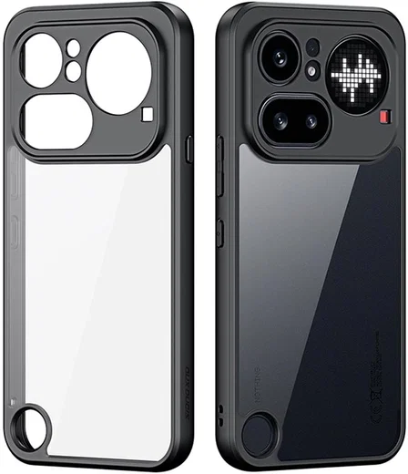 Dux Ducis Aimo Nothing Phone (4a) Pro Hoesje Back Cover Zwart afbeelding 2
