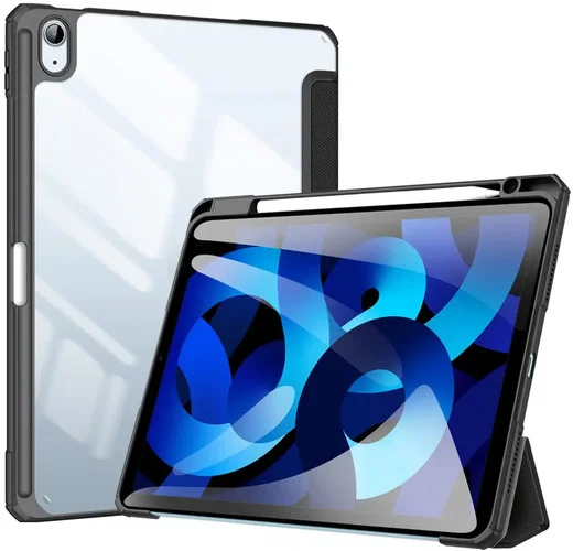 Dux Ducis Toby iPad Air 11 (24/25/26) / Air 10.9 (20/22) Hoes Tri-Fold Zwart afbeelding 10