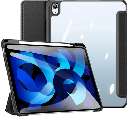 Dux Ducis Toby iPad Air 11 (24/25/26) / Air 10.9 (20/22) Hoes Tri-Fold Zwart afbeelding 9