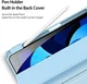 Dux Ducis Toby iPad Air 11 (24/25/26) / Air 10.9 (20/22) Hoes Tri-Fold Blauw afbeelding 4