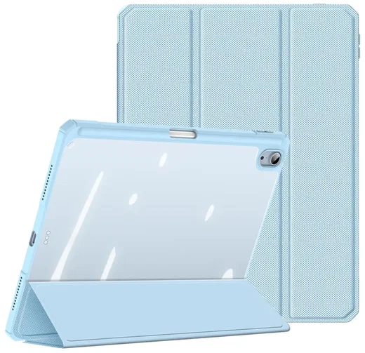 Dux Ducis Toby iPad Air 11 (24/25/26) / Air 10.9 (20/22) Hoes Tri-Fold Blauw afbeelding 8