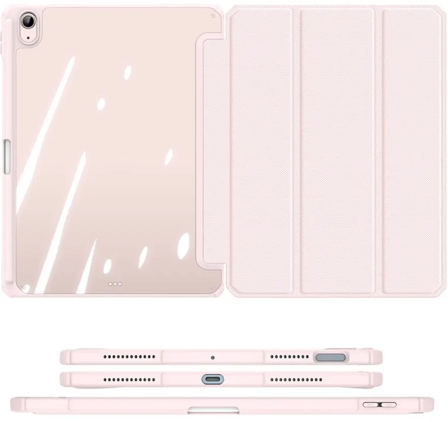 Dux Ducis Toby iPad Air 11 (24/25/26) / Air 10.9 (20/22) Hoes Tri-Fold Roze afbeelding 11