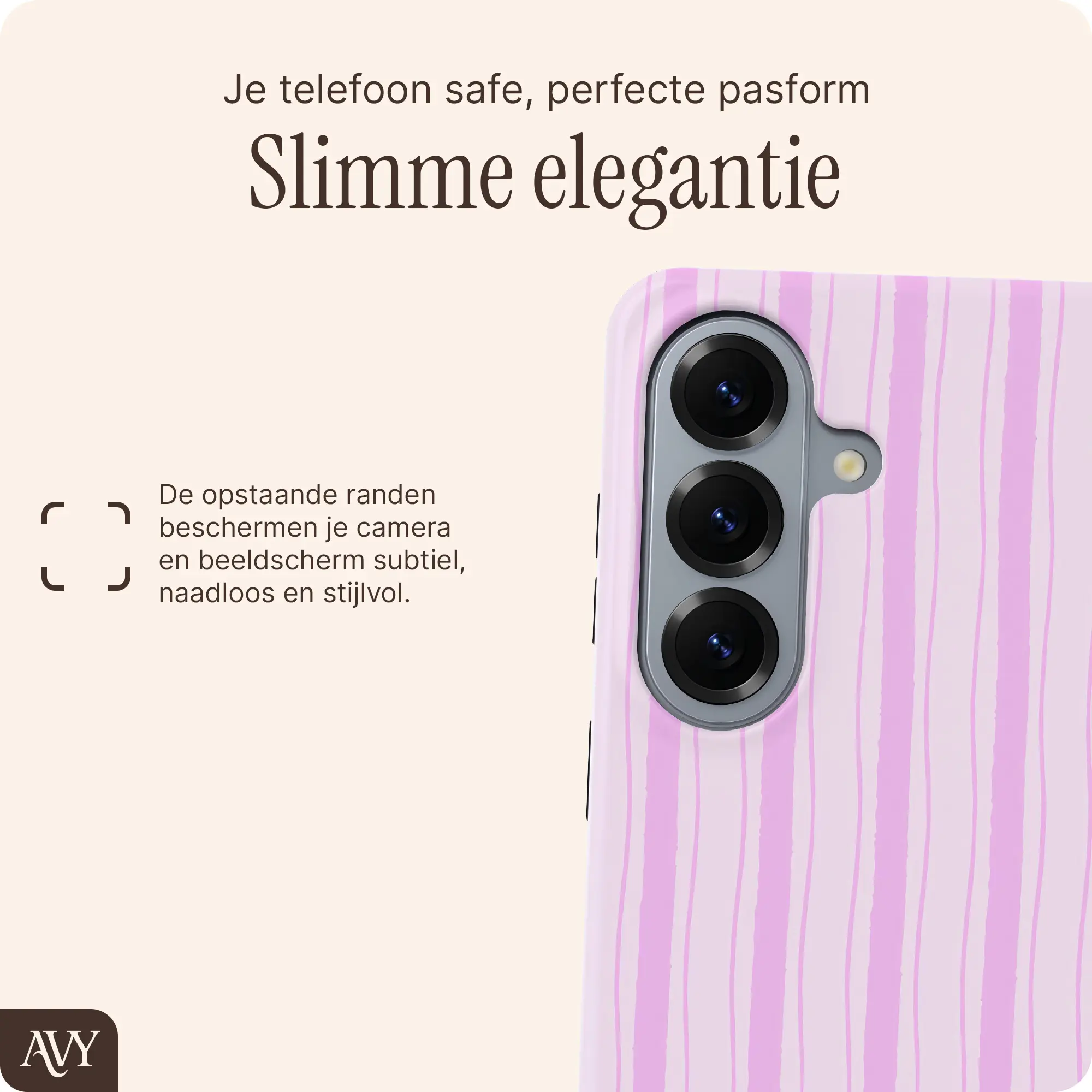 AVY Samsung Galaxy S26 Hoesje MagSafe Back Cover Pink Horizon afbeelding 8