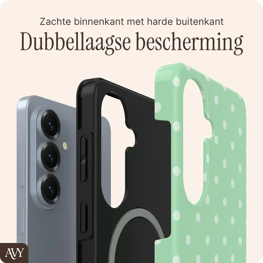 AVY Samsung Galaxy S26 Hoesje MagSafe Back Cover Mint Breeze afbeelding 5
