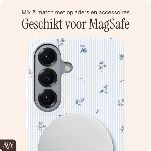 AVY Samsung Galaxy S26 Hoesje MagSafe Back Cover Sky Blossom afbeelding 6