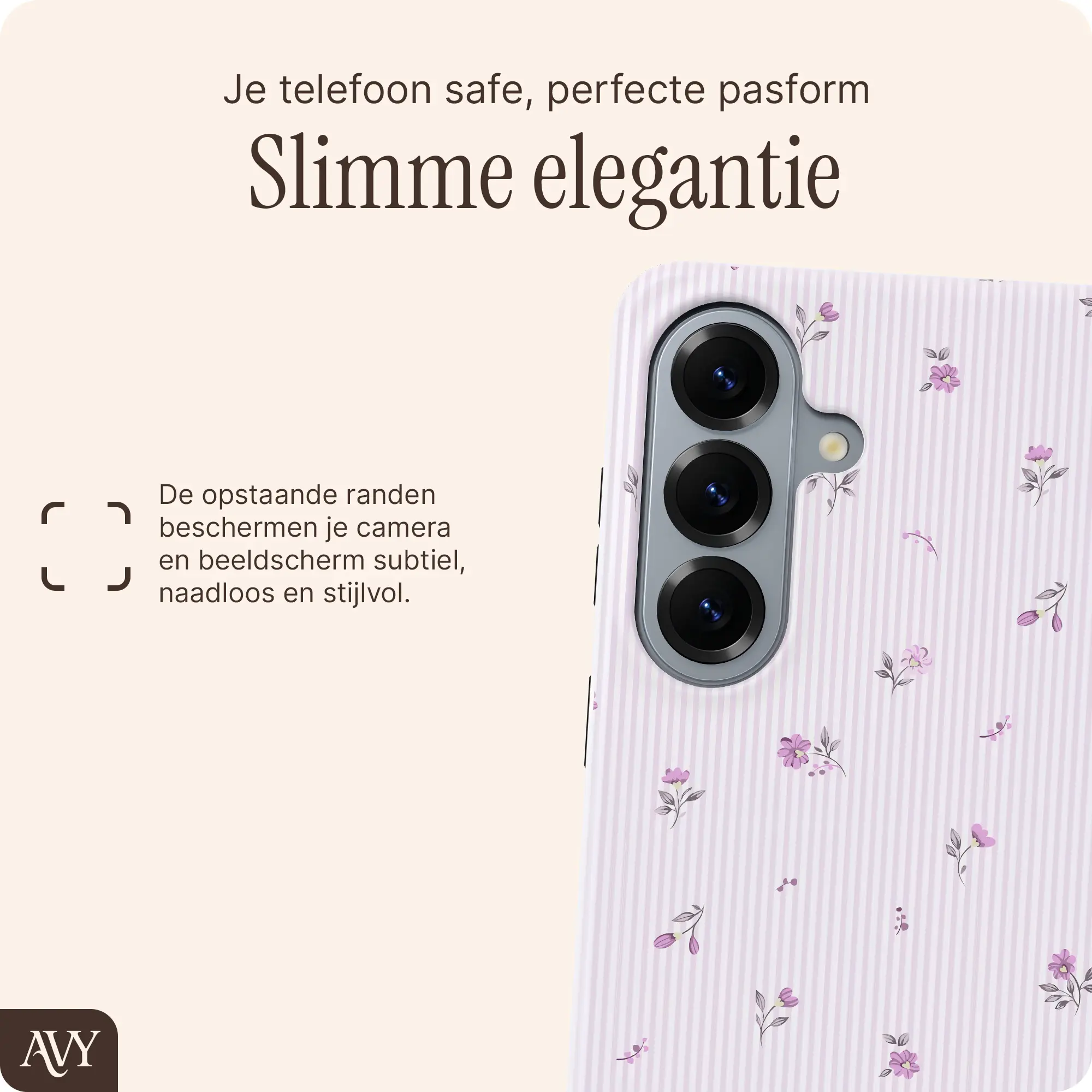 AVY Samsung Galaxy S26 Hoesje MagSafe Back Cover Lila Dream afbeelding 8
