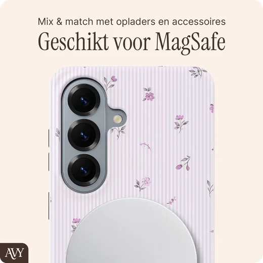 AVY Samsung Galaxy S26 Hoesje MagSafe Back Cover Lila Dream afbeelding 6
