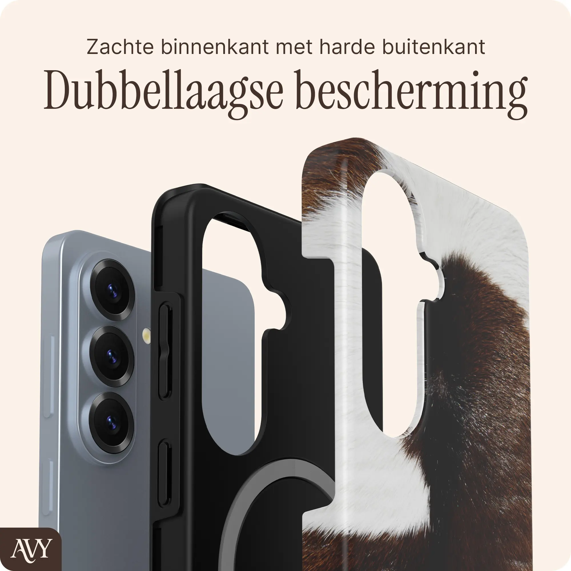 AVY Samsung Galaxy S26 Hoesje MagSafe Back Cover Rodeo Muse afbeelding 5