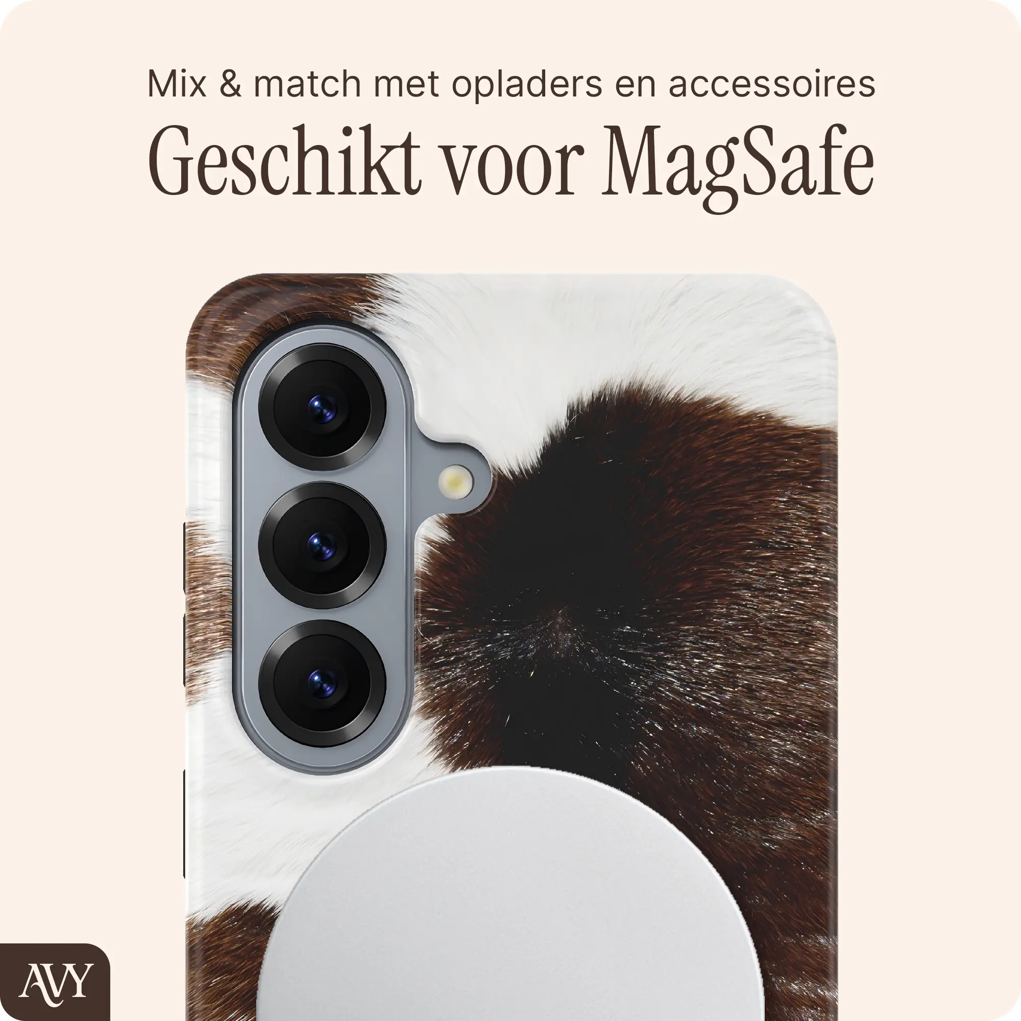 AVY Samsung Galaxy S26 Hoesje MagSafe Back Cover Rodeo Muse afbeelding 6