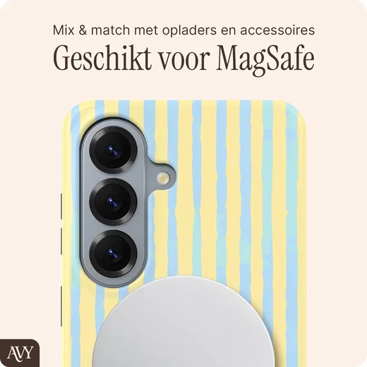 AVY Samsung Galaxy S26 Plus Hoesje MagSafe Back Cover Lemon Sky afbeelding 6