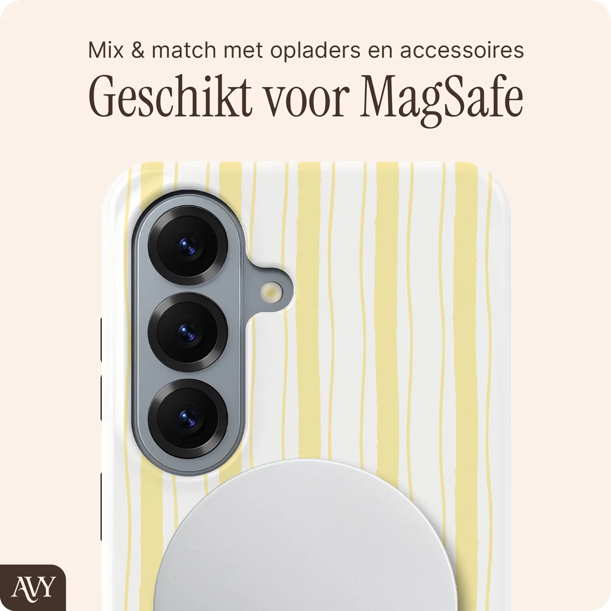 AVY Samsung Galaxy S26 Plus Hoesje MagSafe Back Cover Sunset Coast afbeelding 6