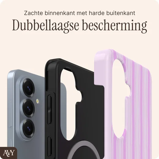 AVY Samsung Galaxy S26 Plus Hoesje MagSafe Back Cover Pink Horizon afbeelding 5