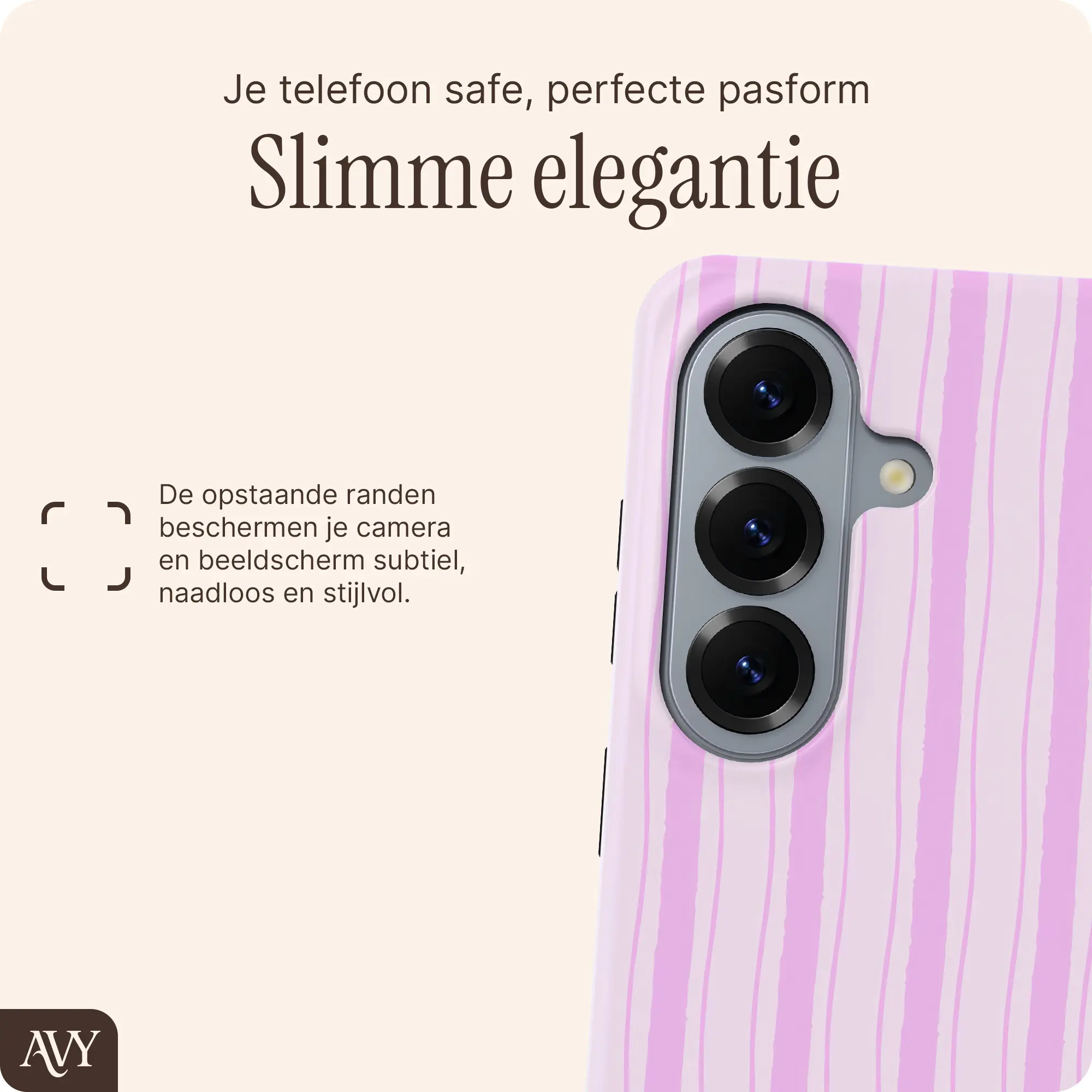 AVY Samsung Galaxy S26 Plus Hoesje MagSafe Back Cover Pink Horizon afbeelding 8