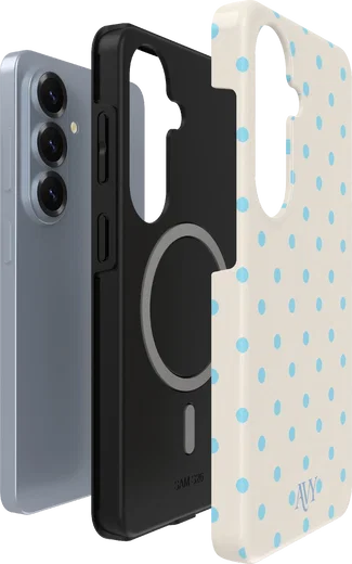 AVY Samsung Galaxy S26 Plus Hoesje MagSafe Back Cover Riviera Dots afbeelding 12