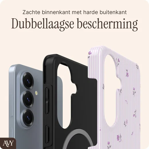 AVY Samsung Galaxy S26 Plus Hoesje MagSafe Back Cover Lila Dream afbeelding 5