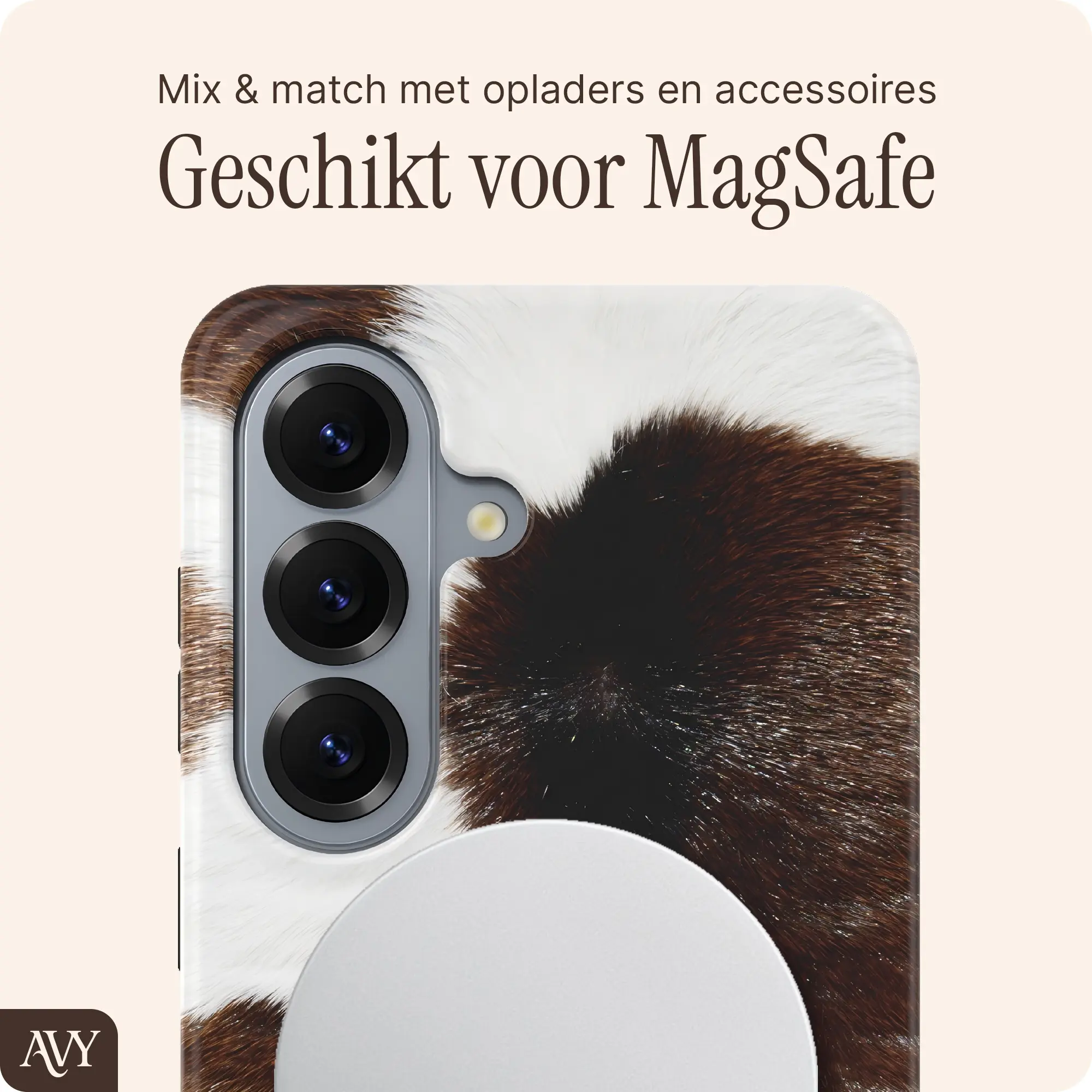 AVY Samsung Galaxy S26 Plus Hoesje MagSafe Back Cover Rodeo Muse afbeelding 6