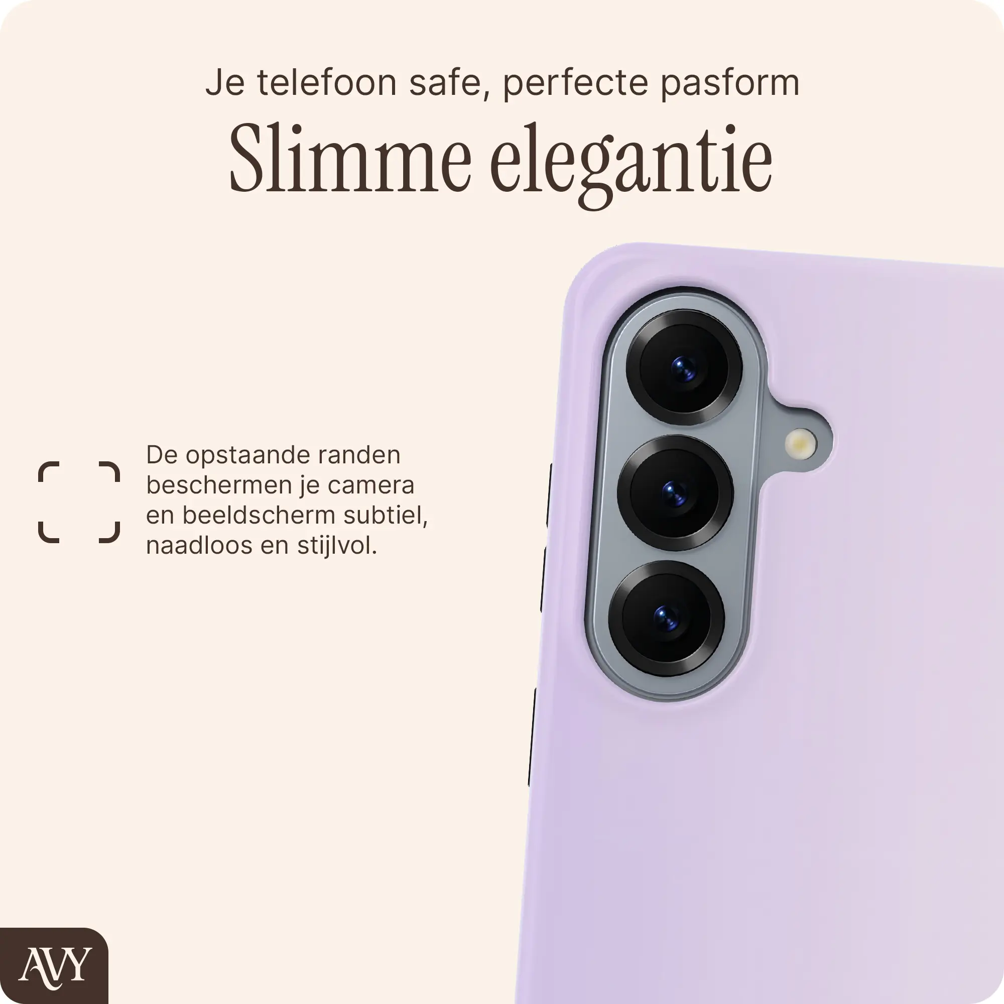 AVY Samsung Galaxy S26 Plus Hoesje MagSafe Back Cover Lavender Glow afbeelding 8