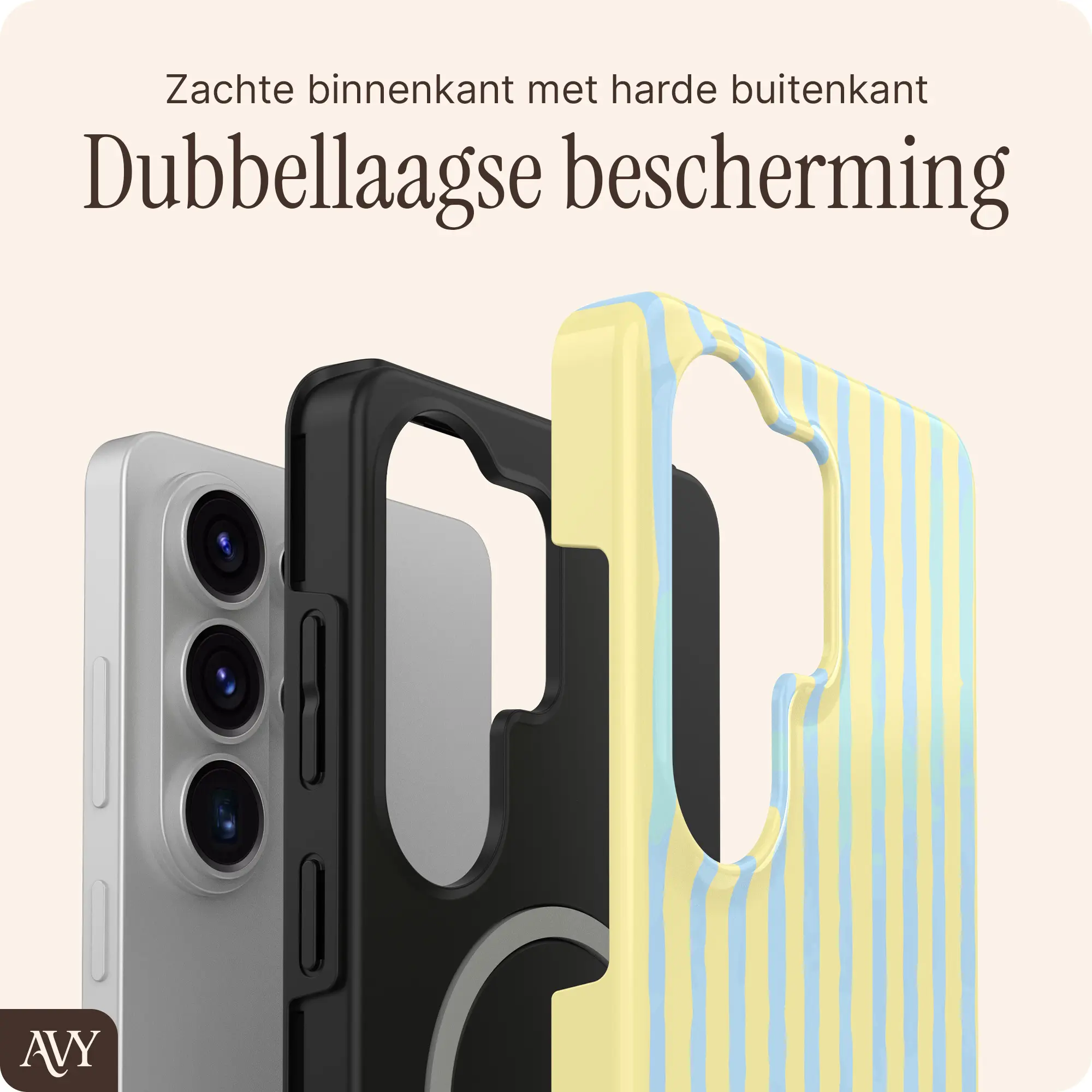 AVY Samsung Galaxy S26 Ultra Hoesje MagSafe Back Cover Lemon Sky afbeelding 8