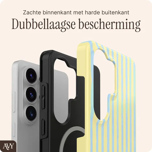 AVY Samsung Galaxy S26 Ultra Hoesje MagSafe Back Cover Lemon Sky afbeelding 8