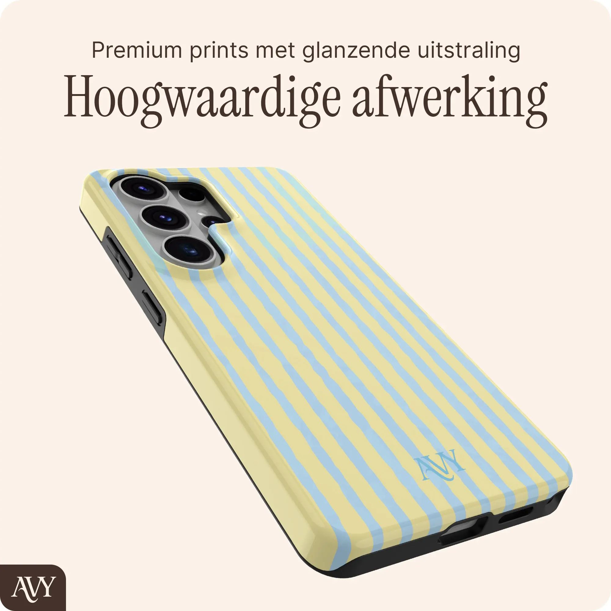 AVY Samsung Galaxy S26 Ultra Hoesje MagSafe Back Cover Lemon Sky afbeelding 5