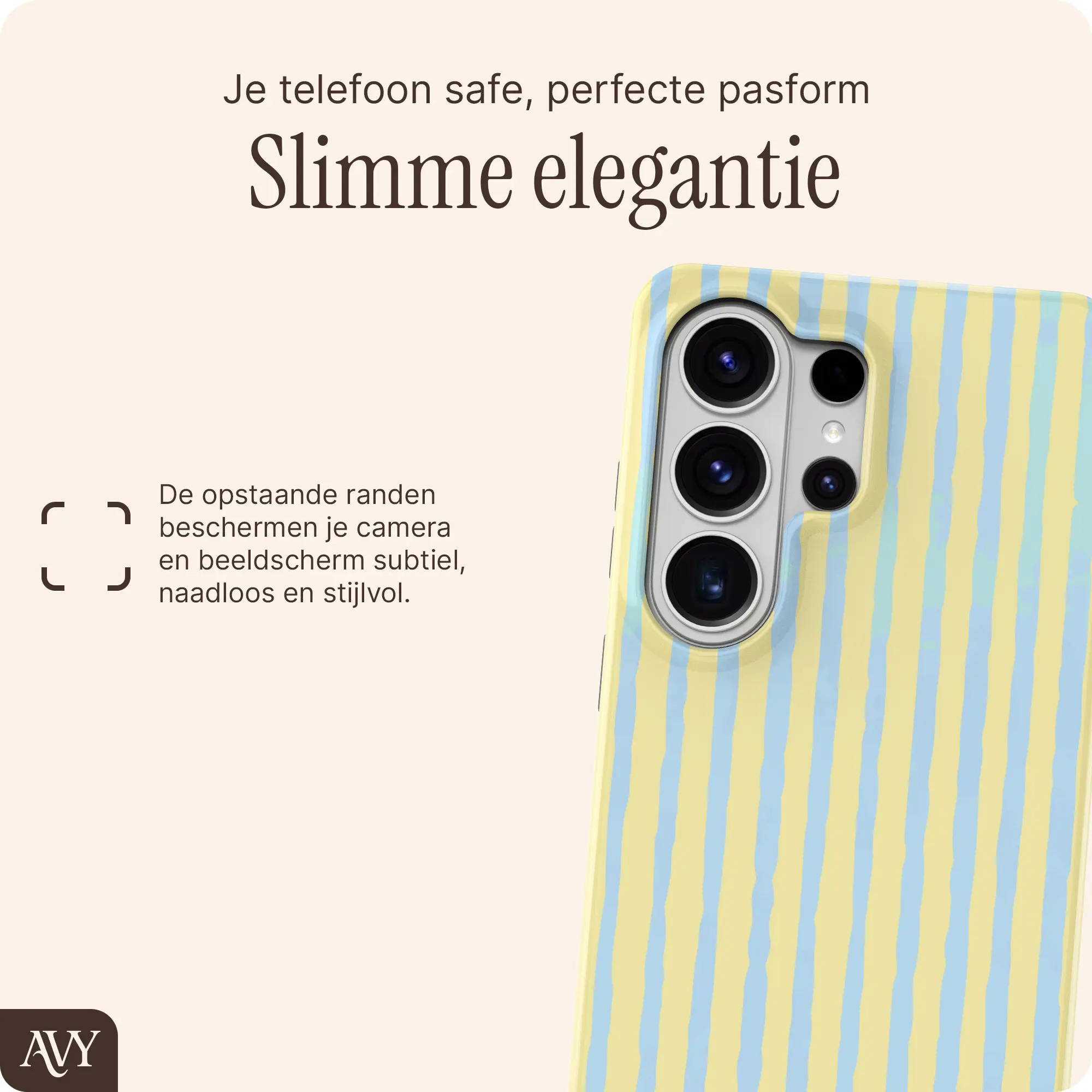 AVY Samsung Galaxy S26 Ultra Hoesje MagSafe Back Cover Lemon Sky afbeelding 6
