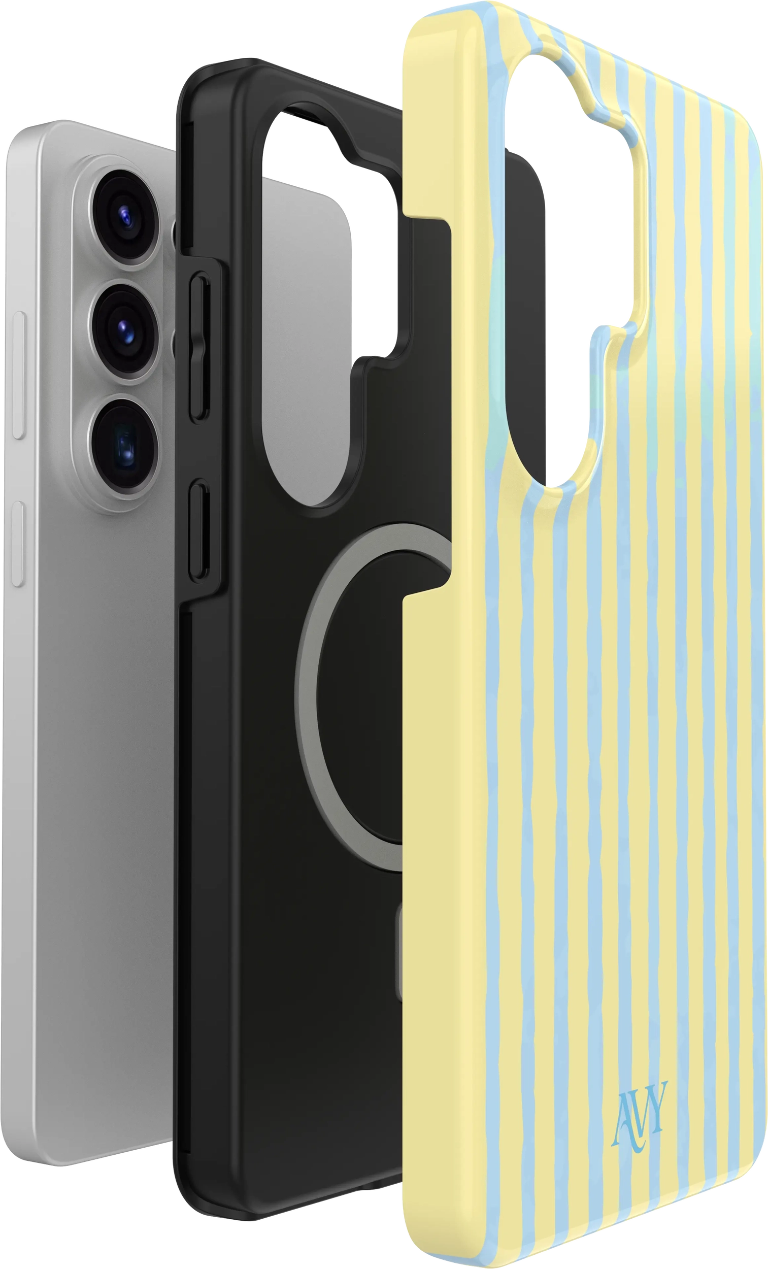 AVY Samsung Galaxy S26 Ultra Hoesje MagSafe Back Cover Lemon Sky afbeelding 10