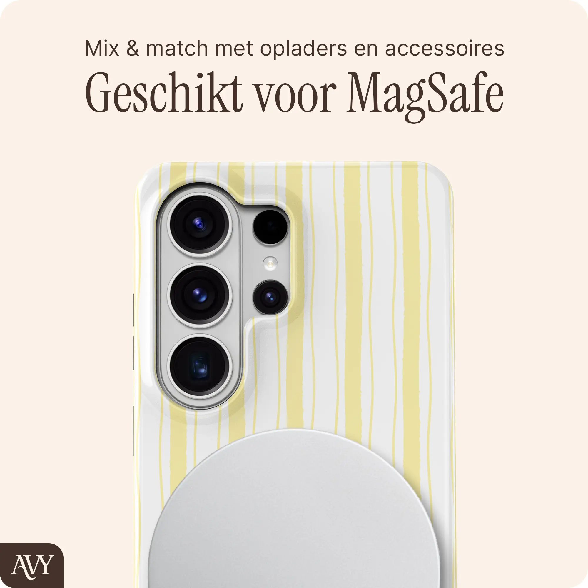 AVY Samsung Galaxy S26 Ultra Hoesje MagSafe Back Cover Sunset Coast afbeelding 5