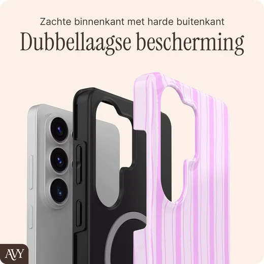 AVY Samsung Galaxy S26 Ultra Hoesje MagSafe Back Cover Pink Horizon afbeelding 5