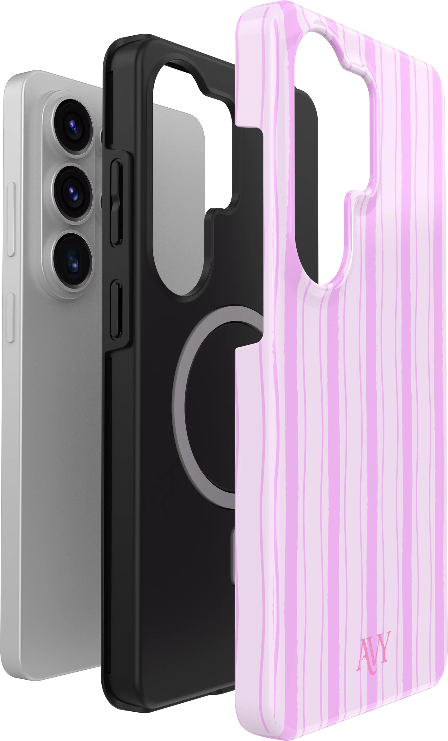 AVY Samsung Galaxy S26 Ultra Hoesje MagSafe Back Cover Pink Horizon afbeelding 12