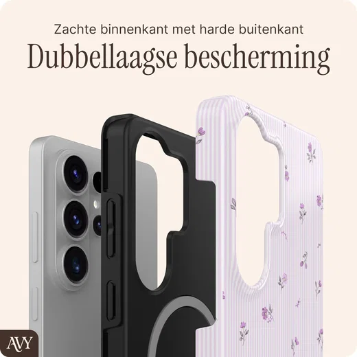 AVY Samsung Galaxy S26 Ultra Hoesje MagSafe Back Cover Lila Dream afbeelding 5