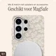 AVY Samsung Galaxy S26 Ultra Hoesje MagSafe Back Cover Vintage Lace afbeelding 6