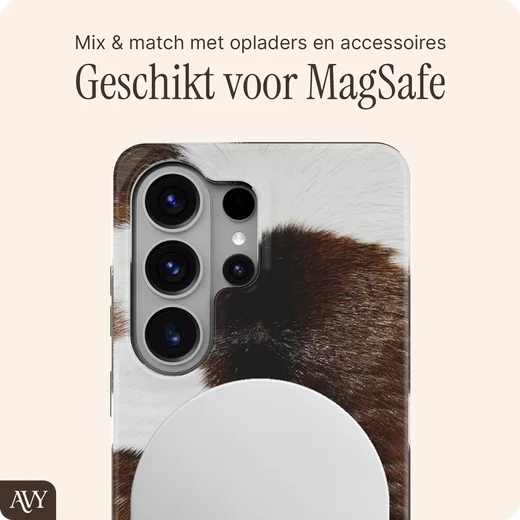 AVY Samsung Galaxy S26 Ultra Hoesje MagSafe Back Cover Rodeo Muse afbeelding 6
