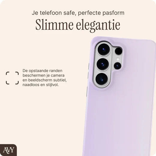 AVY Samsung Galaxy S26 Ultra Hoesje MagSafe Back Cover Lavender Glow afbeelding 8