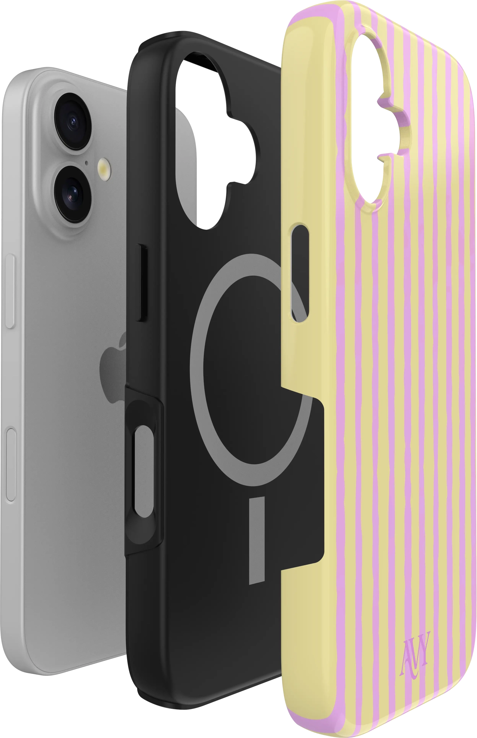 AVY Apple iPhone 17 Hoesje MagSafe Back Cover Pink Lemonade afbeelding 13