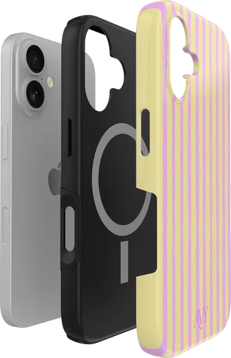 AVY Apple iPhone 17 Hoesje MagSafe Back Cover Pink Lemonade afbeelding 13