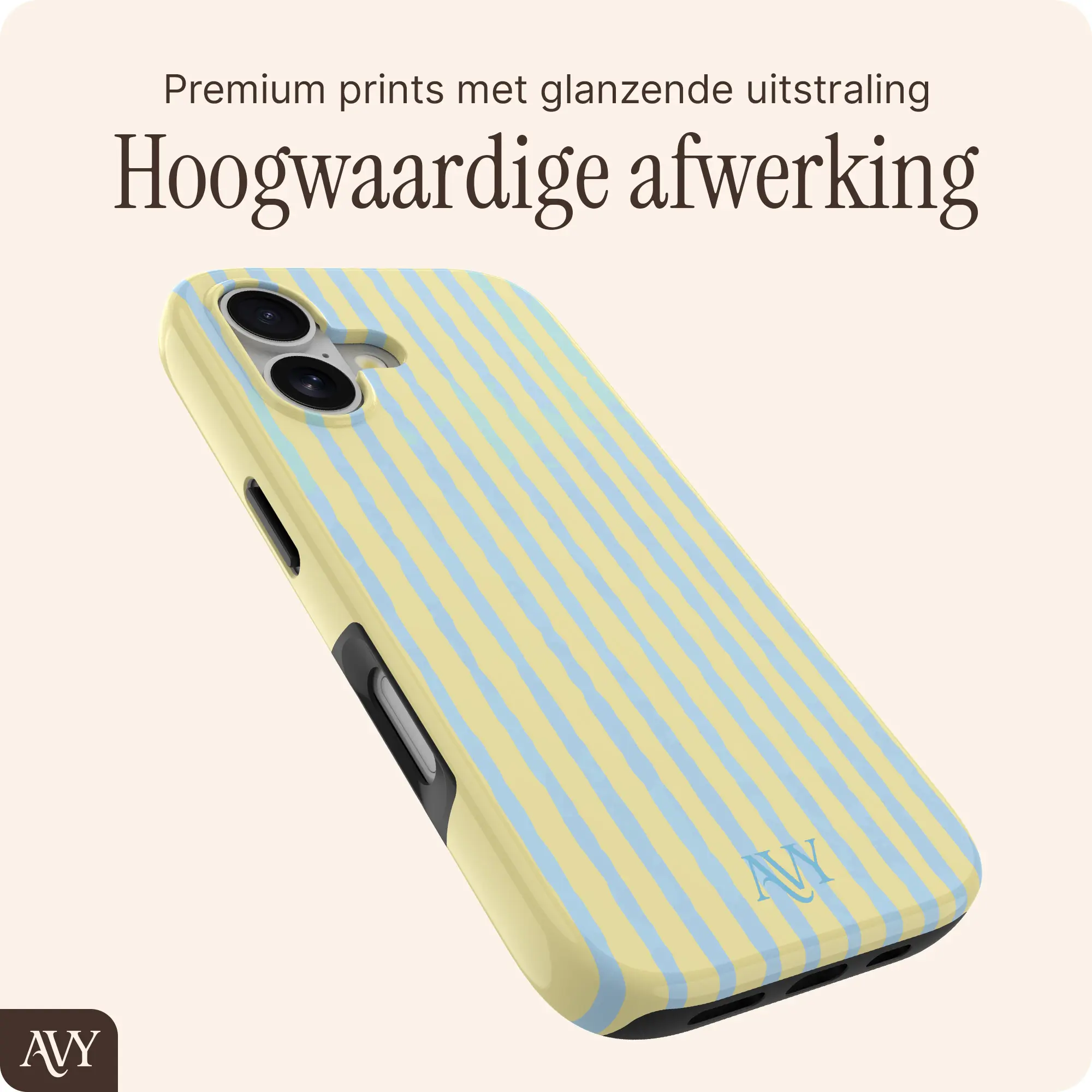 AVY Apple iPhone 17 Hoesje MagSafe Back Cover Lemon Sky afbeelding 9